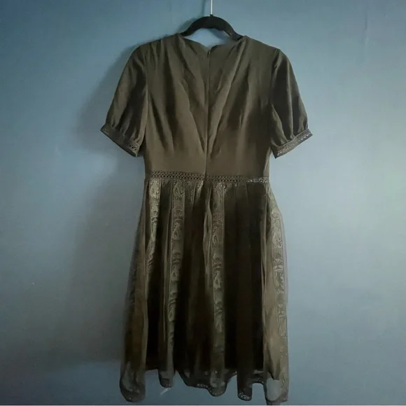 Black lace dress Size 4 - Picture 4 of 11